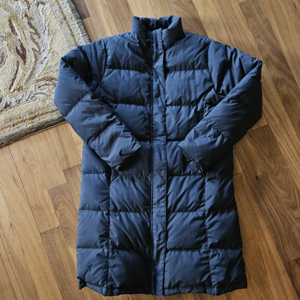 LL Bean Down Coat - Size Small - Excellent condition - Black